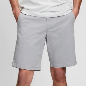 Brand New Grey 10" GapFlex Essential Khaki Shorts